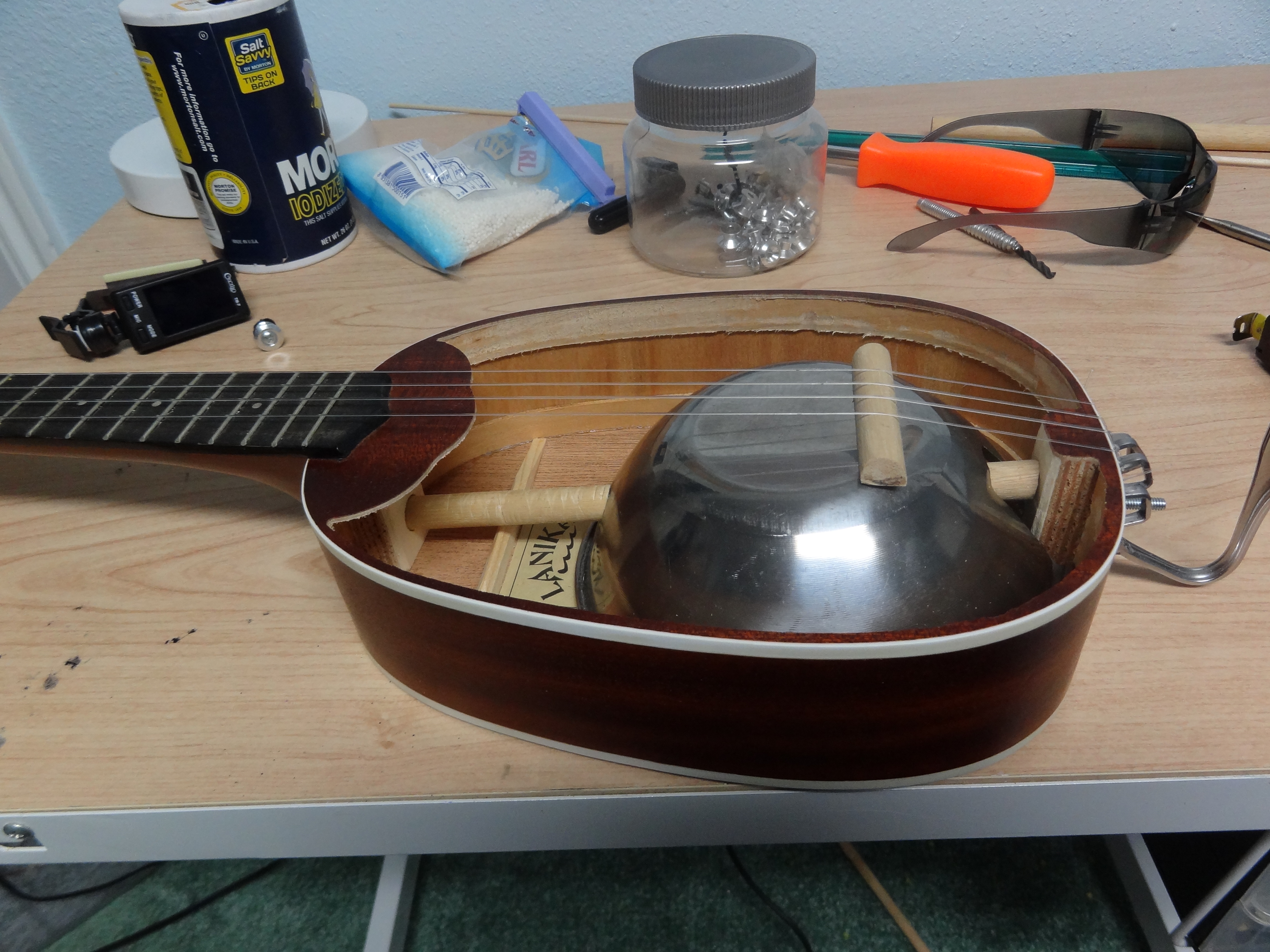 Pineapple Ukulele To Resonator Rescue
